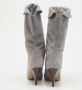 Isabel Marant Pre-owned Suede boots Blue Dames - Thumbnail 4