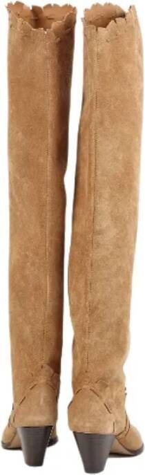 Isabel Marant Pre-owned Suede boots Brown Dames