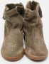 Isabel Marant Pre-owned Suede boots Gray Dames - Thumbnail 3