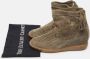 Isabel Marant Pre-owned Suede boots Gray Dames - Thumbnail 9