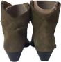 Isabel Marant Pre-owned Suede boots Green Dames - Thumbnail 4