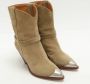 Isabel Marant Pre-owned Suede boots Green Dames - Thumbnail 2