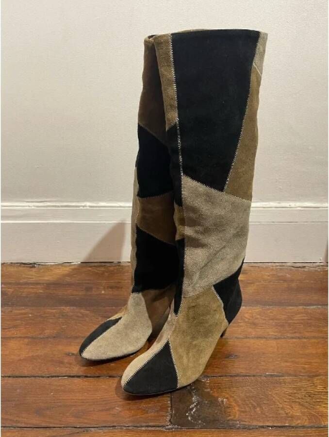 Isabel Marant Pre-owned Suede boots Multicolor Dames