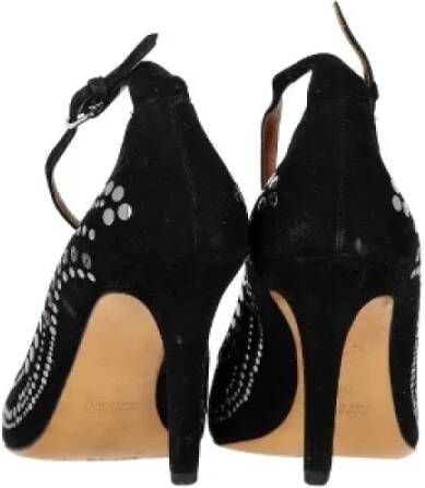 Isabel Marant Pre-owned Suede heels Black Dames