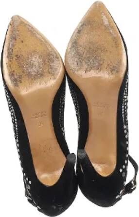 Isabel Marant Pre-owned Suede heels Black Dames