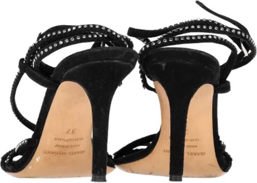 Isabel Marant Pre-owned Suede heels Black Dames