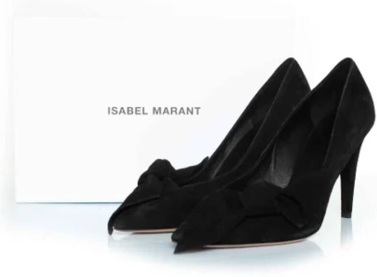 Isabel Marant Pre-owned Suede heels Black Dames