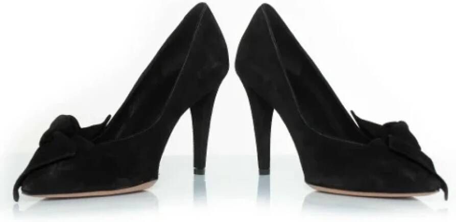 Isabel Marant Pre-owned Suede heels Black Dames