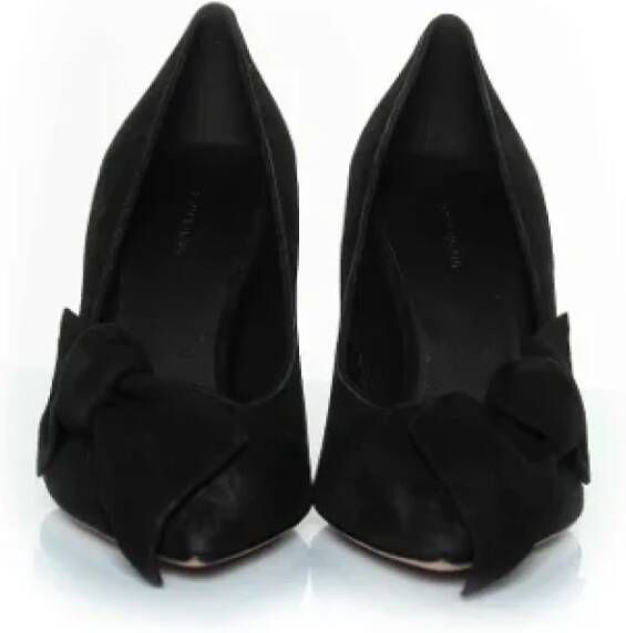 Isabel Marant Pre-owned Suede heels Black Dames