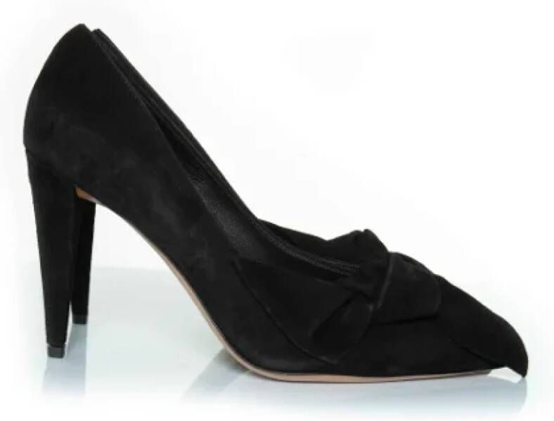 Isabel Marant Pre-owned Suede heels Black Dames