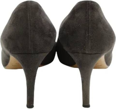 Isabel Marant Pre-owned Suede heels Gray Dames