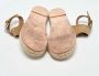 Isabel Marant Pre-owned Suede sandals Brown Dames - Thumbnail 4