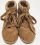 Isabel Marant Pre-owned Suede sneakers Brown Dames - Thumbnail 3