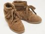 Isabel Marant Pre-owned Suede sneakers Brown Dames - Thumbnail 4