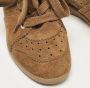 Isabel Marant Pre-owned Suede sneakers Brown Dames - Thumbnail 8