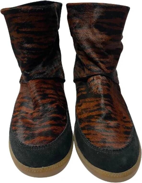 Isabel Marant Pre-owned Velvet boots Multicolor Dames