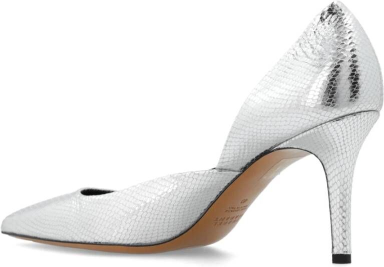 Isabel marant Purcy leren pumps Gray Dames