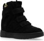 Isabel marant Zwarte Leren Sneakers met Velcro Straps Black Dames - Thumbnail 14