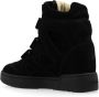 Isabel marant Zwarte Leren Sneakers met Velcro Straps Black Dames - Thumbnail 15