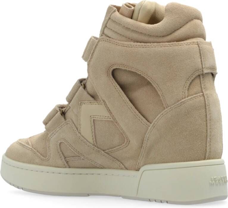 Isabel marant Sportschoenen 'Suede Nb3' Beige Dames