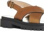 Isabel marant Studded Leren Sandalen Brown Dames - Thumbnail 4