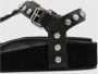 Isabel marant Studded Sandalen Enore Zwart Zilver Black Dames - Thumbnail 4