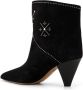 Isabel marant Studded Suede Enkellaarzen Black Dames - Thumbnail 3