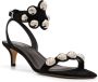 Isabel marant Studded Suède Sandalen met Stiletto Hak Black Dames - Thumbnail 2