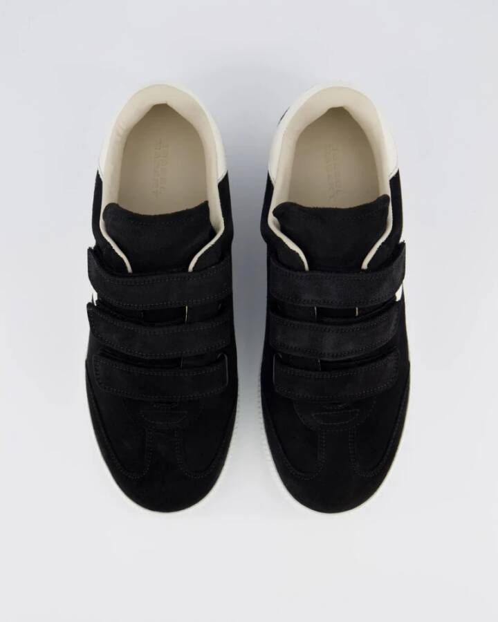 Isabel marant Suede Sneaker Zwart Wit Black Dames