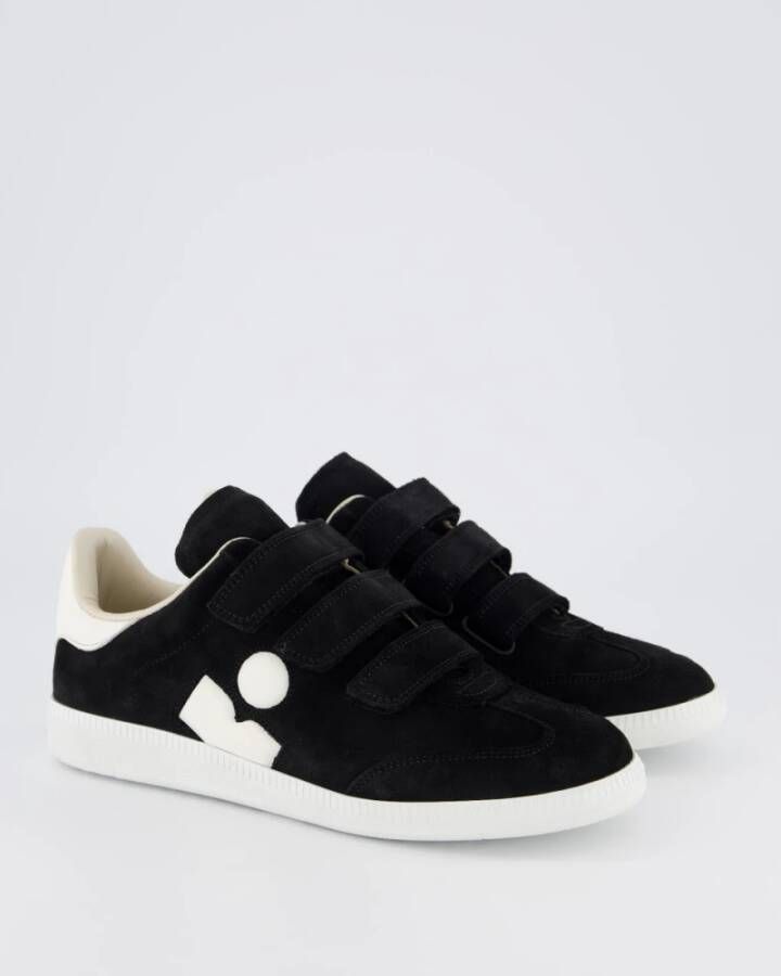 Isabel marant Suede Sneaker Zwart Wit Black Dames