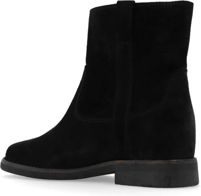 Isabel marant Susee suède enkellaarzen Black Dames