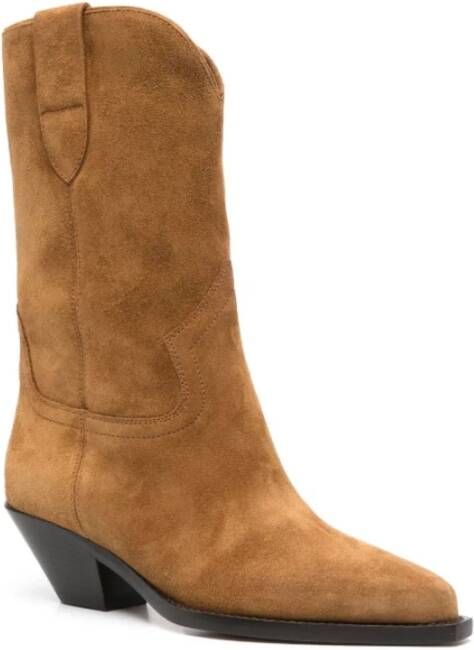 Isabel marant Western Style Cowboy Laarzen Beige Dames