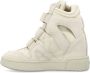 Isabel marant Witte High Top Sneakers met Verborgen Sleehak White Dames - Thumbnail 3