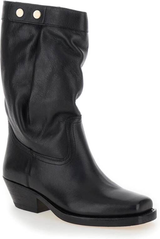 Isabel marant Zwarte Ademe Laarzen Black Dames