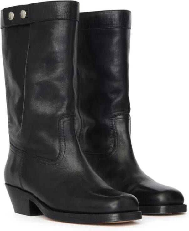 Isabel marant Zwarte Ademe Laarzen Black Dames