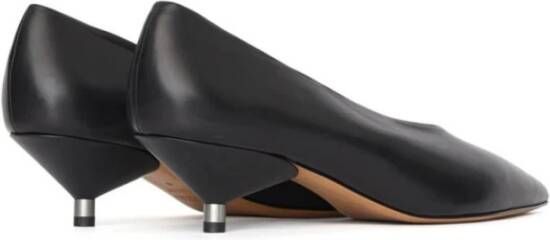 Isabel marant Zwarte Beeldhouw Hak Leren Pumps Black Dames