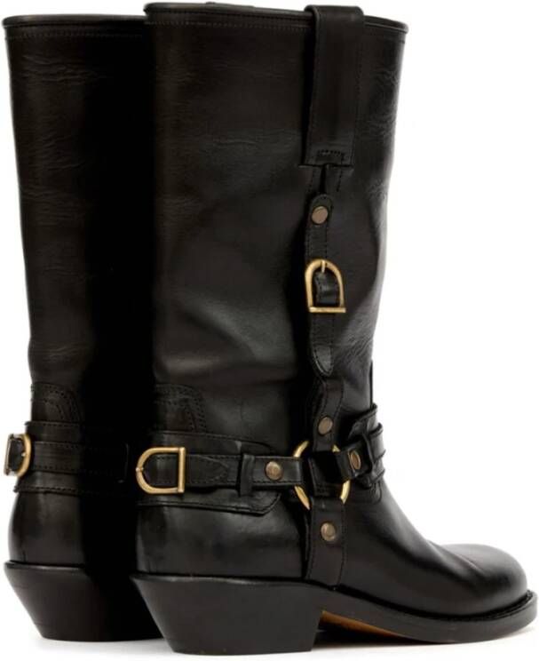 Isabel marant Zwarte Heiko Laarzen Black Dames