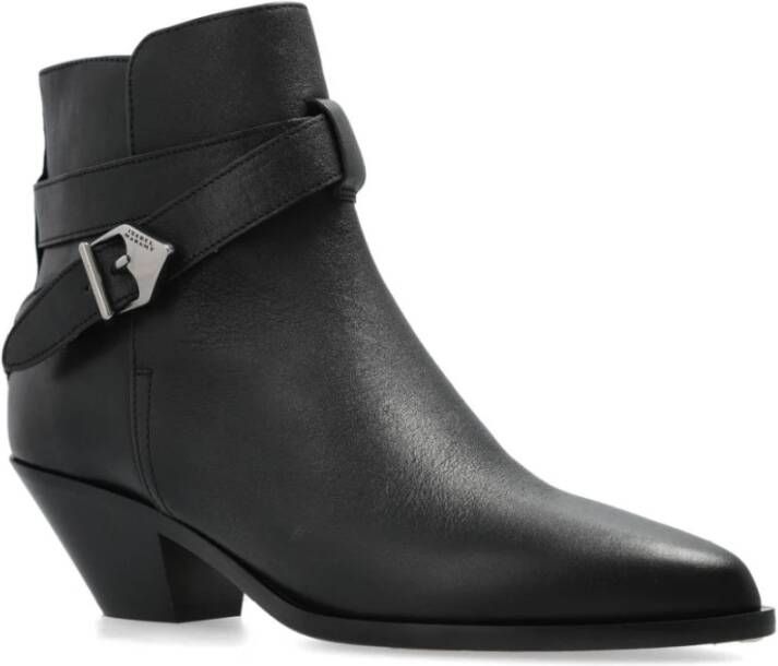 Isabel marant Zwarte Laarzen deivy Black Dames