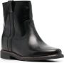 Isabel marant Zwarte Leren Susee Laarzen Black Dames - Thumbnail 2