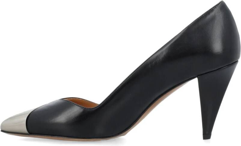 Isabel marant Zwarte puntige neus stiletto pumps Black Dames