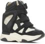 Isabel marant Zwarte Suède High-Cut Sneakers Black Dames - Thumbnail 2