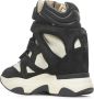 Isabel marant Zwarte Suède High-Cut Sneakers Black Dames - Thumbnail 3