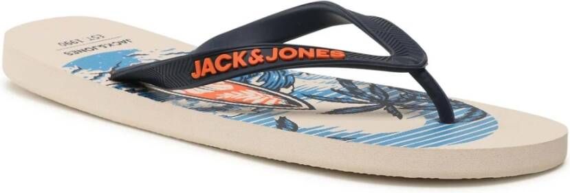 jack & jones Navy Blazer Flip flops Blue Heren