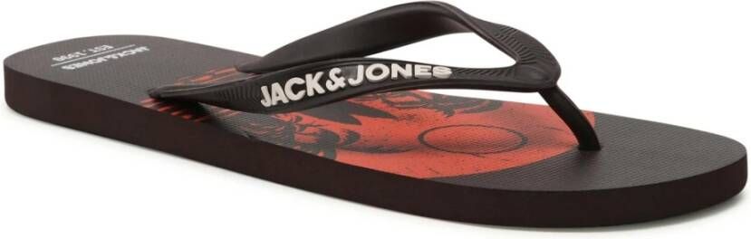 jack & jones Slippers Black Heren