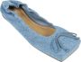 Jacquemus Ballet Flats voor Elegante Stijl Blue Dames - Thumbnail 2