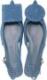 Jacquemus Blauwe Denim Slingback Ballerina Blue Dames - Thumbnail 4