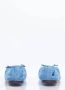 Jacquemus Denim Square Toe Ballerina Flats Blue Dames - Thumbnail 6