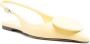 Jacquemus Gele Slingback Puntige Neus Schoenen Yellow Dames - Thumbnail 3