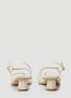 Jacquemus Gesp Lederen Plateau Sandalen White Heren - Thumbnail 4