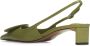 Jacquemus Groene leren sandalen met enkelband Green Dames - Thumbnail 3